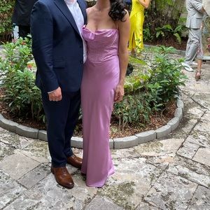 House of CB Pink Medium Charmaine Corset dress